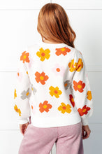 Load image into Gallery viewer, Falling Flowers Floral Sweater

