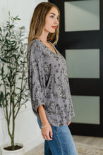Load image into Gallery viewer, Falling in Deep Crinkle Woven Blouse Dune Grey
