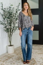 Load image into Gallery viewer, Falling in Deep Crinkle Woven Blouse Dune Grey
