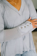 Load image into Gallery viewer, Feel That Something Contrast Sleeve Top
