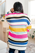 Load image into Gallery viewer, Felt Cute Striped Cardigan
