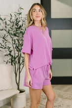 Load image into Gallery viewer, Fight the Feeling Top and Bottom Set in Spring Violet
