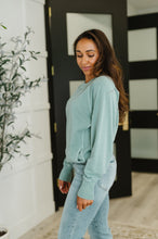 Load image into Gallery viewer, For the Experience Relaxed Pullover in Ash Blue
