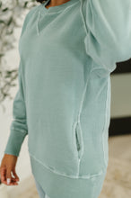 Load image into Gallery viewer, For the Experience Relaxed Pullover in Ash Blue
