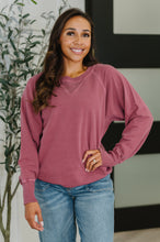 Load image into Gallery viewer, For the Experience Relaxed Pullover in Cabernet

