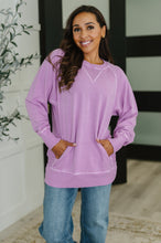 Load image into Gallery viewer, For the Experience Relaxed Pullover in Lavender
