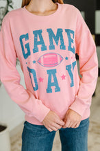 Load image into Gallery viewer, PREORDER: Game Day Graphic Drop Shoulder Sweatshirt
