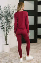 Load image into Gallery viewer, Get Me Cozy Set in Cabernet

