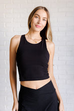 Load image into Gallery viewer, Get Moving Racer Back Crop Tank
