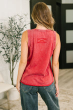 Load image into Gallery viewer, Get it Right V-Neck Mineral Wash Tank
