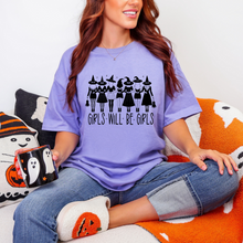 Load image into Gallery viewer, Girls Will Be Girls Graphic Tee in Two Colors
