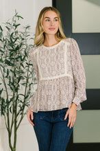 Load image into Gallery viewer, Gorgeous Girl Floral Peplum Blouse
