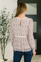 Load image into Gallery viewer, Gorgeous Girl Floral Peplum Blouse
