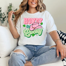 Load image into Gallery viewer, Howdy Go Lucky Graphic Tee
