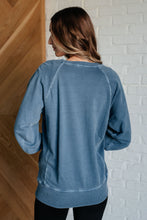 Load image into Gallery viewer, Hands Down Favorite Sweatshirt in Dusty Blue
