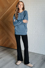 Load image into Gallery viewer, Hands Down Favorite Sweatshirt in Dusty Blue
