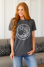 Load image into Gallery viewer, Happiness Comes in Waves Tee

