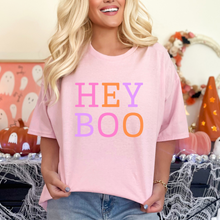 Load image into Gallery viewer, Hey BOO Graphic Tee in Three Colors
