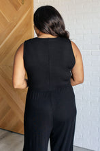 Load image into Gallery viewer, Hilary Wide Leg Jumpsuit in Black
