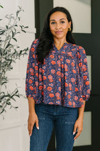 Load image into Gallery viewer, Hitherto Unknown Floral Babydoll Blouse

