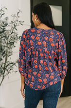 Load image into Gallery viewer, Hitherto Unknown Floral Babydoll Blouse
