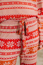 Load image into Gallery viewer, Holly's Jolly Pajama Top and Bottom Set
