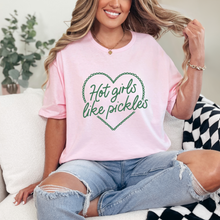 Load image into Gallery viewer, Hot Girls Like Pickels Graphic Tee and Sweatshirt
