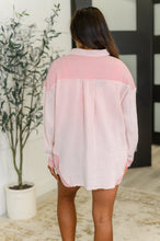 Load image into Gallery viewer, Hot &amp; Unbothered Full Front Button Down Shacket in Pink
