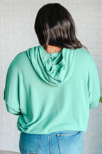 Load image into Gallery viewer, I Am the City Hooded Pullover in Mint
