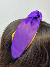 Load image into Gallery viewer, PREORDER: Game Day Jumbo Puffy Knotted Headbands in Six Colors
