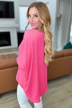 Load image into Gallery viewer, Feels Like Me Dolman Sleeve Top in Bubble Gum Pink
