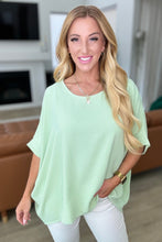 Load image into Gallery viewer, Feels Like Me Dolman Sleeve Top in Sage
