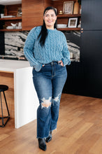 Load image into Gallery viewer, In the Right Direction Cable Knit Sweater
