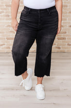 Load image into Gallery viewer, Ryan High Rise Button Fly Wide Leg Crop Jeans
