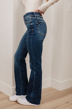 Load image into Gallery viewer, Josephine Mid Rise Raw Hem Bootcut Jeans
