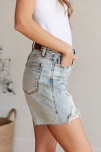 Load image into Gallery viewer, Cindy High Rise Mineral Wash Distressed Boyfriend Shorts
