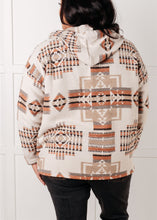 Load image into Gallery viewer, Just Going For It Aztec Hoodie
