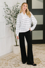 Load image into Gallery viewer, Just My Stripe Zipper Top
