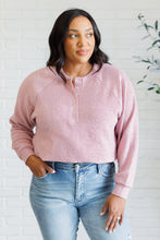 Load image into Gallery viewer, Keeping it Real Brushed Melange Hacci Long Sleeve Tee in Light Rose
