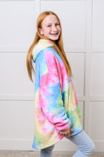 Load image into Gallery viewer, Kids Oversized Hoodie Blanket in Rainbow
