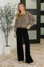 Load image into Gallery viewer, Lil' Sass Never Hurt Leopard Print Pullover
