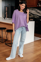 Load image into Gallery viewer, Lilac Whisper Dolman Sleeve Top
