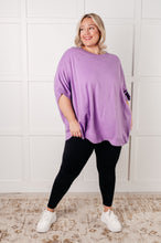 Load image into Gallery viewer, Lilac Whisper Dolman Sleeve Top
