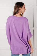 Load image into Gallery viewer, Lilac Whisper Dolman Sleeve Top
