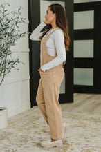 Load image into Gallery viewer, Little Miss Picnic V-Neck Jumpsuit in Brush
