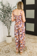 Load image into Gallery viewer, Live Your Best Life Floral Jumpsuit in Retro Floral
