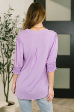 Load image into Gallery viewer, Lizzy Smock Top in Orchid Bloom
