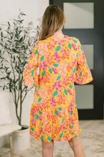 Load image into Gallery viewer, Lizzy Sunday Dress in Leaf Multi Floral- 3/3/2026 NEW
