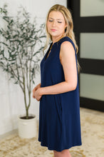 Load image into Gallery viewer, Lizzy Tank Dress in Navy
