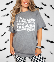 Load image into Gallery viewer, Long Haunted Walks Graphic Tee
